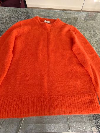 Pull COS orange laine taille M