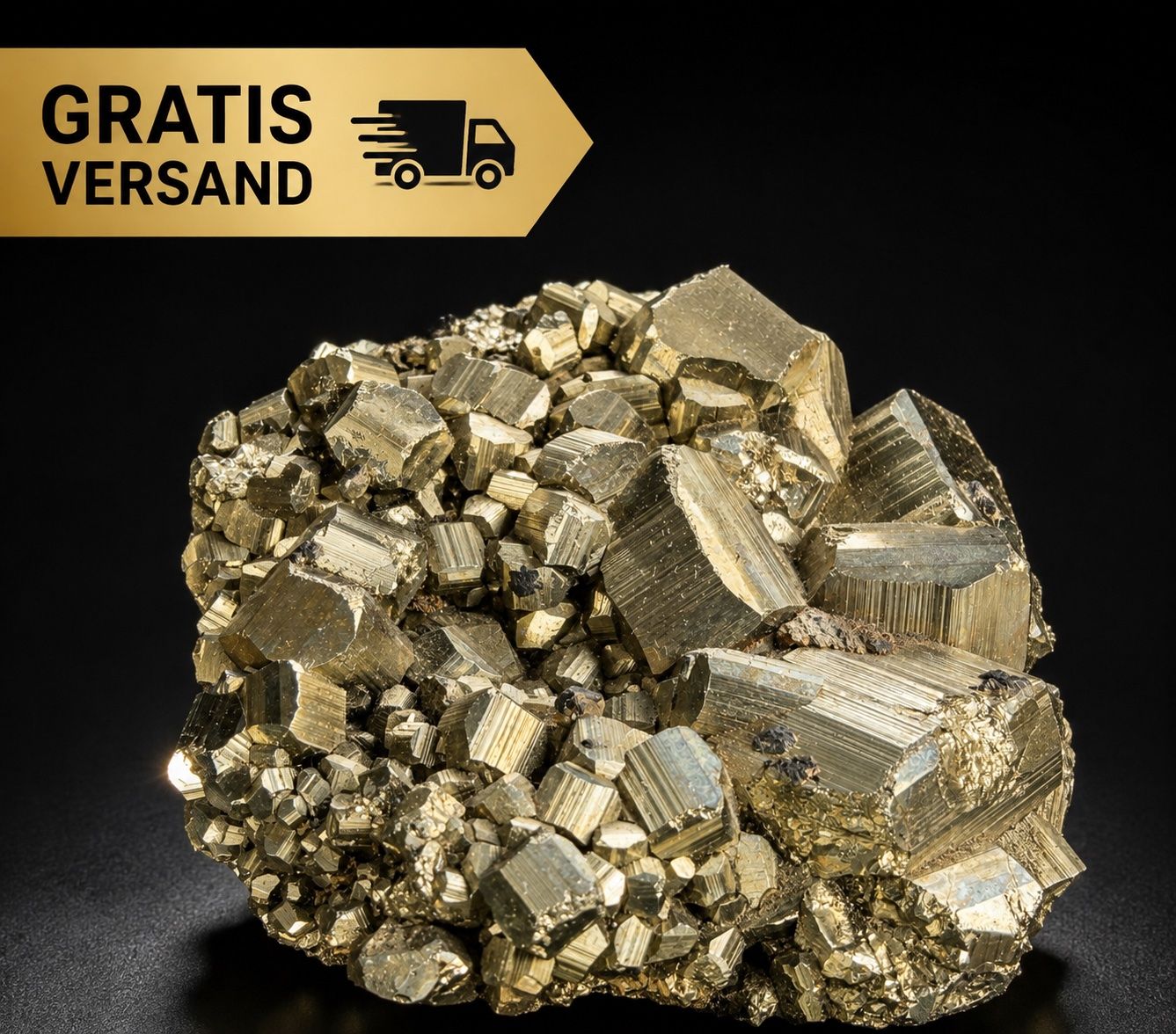 Mineralien & Heilsteine: Katzengold / Pyrit aus Peru – Neu (gemäss Beschreibung) aus Basel von Richard467