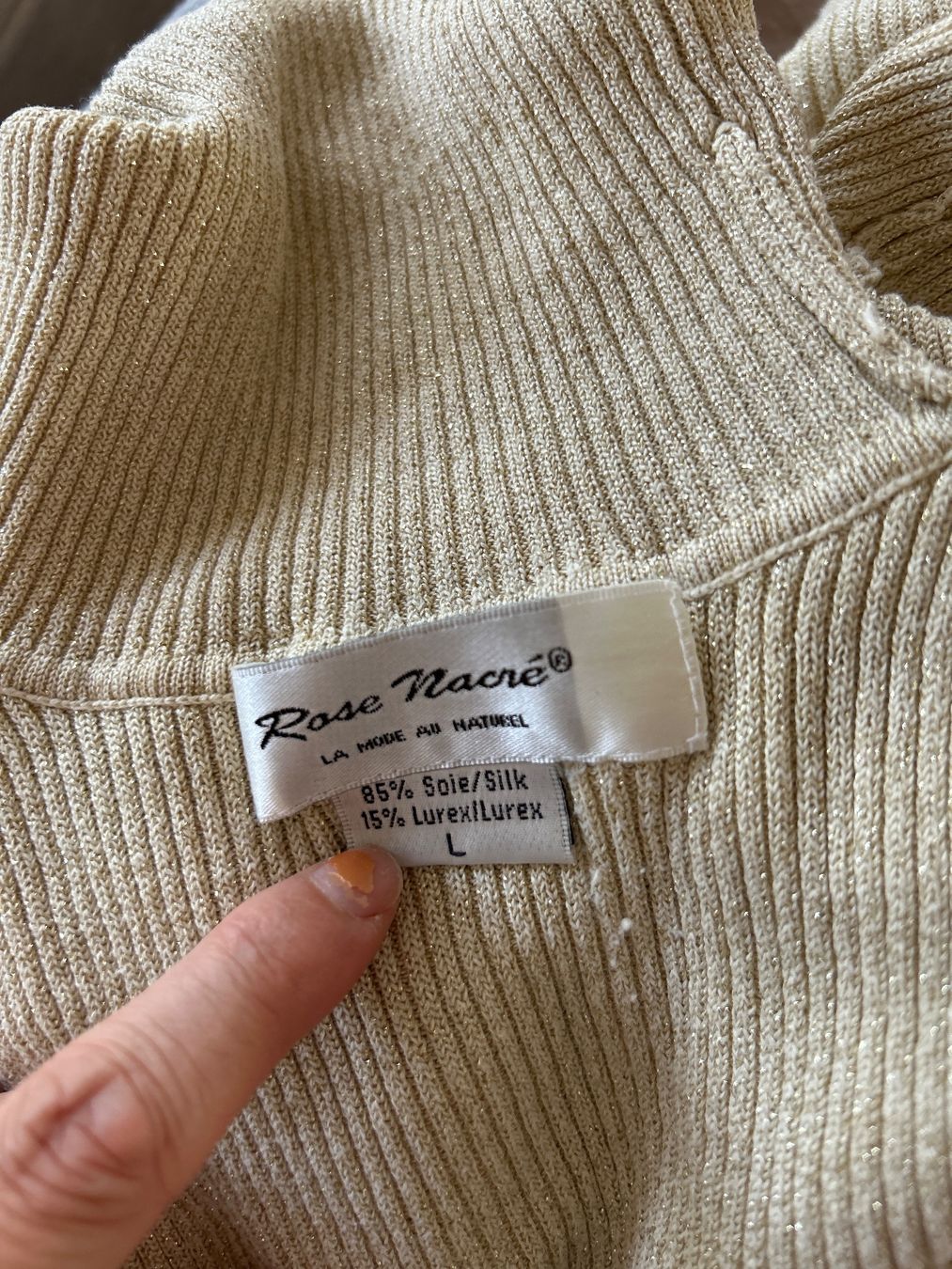 Pulls & Sweat-shirts: Seiden Pullover Gr. L – D'occasion à Kirchdorf BE par Stella130 3