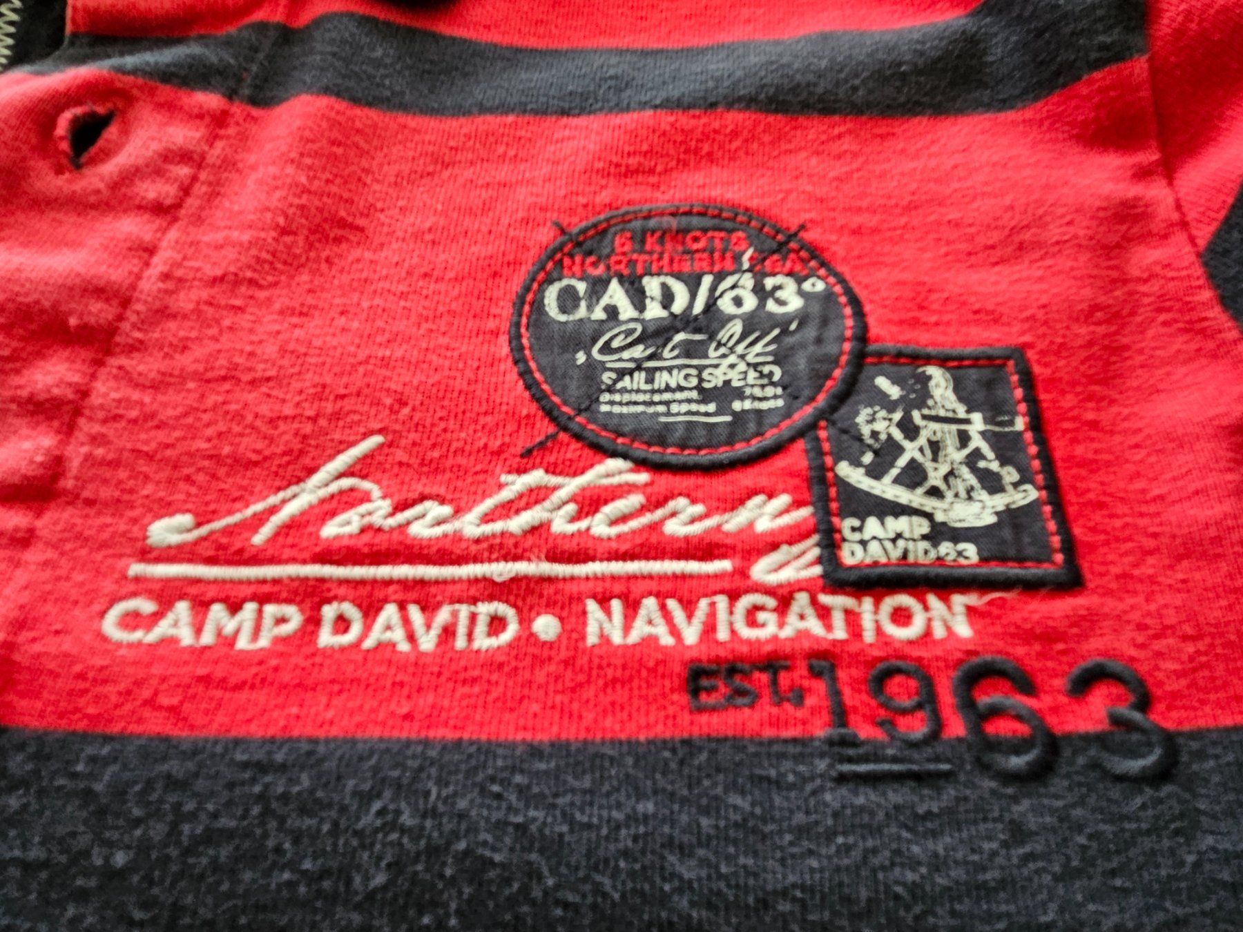 Camp David Maglioni & Felpe: CAMP DAVID NORTHERN SEA NAVIGATOR Shirt Pullover Gr.M – Nuovo (secondo la descrizione) da Oetwil am See venduto da swisspeak 6