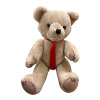 Teddy beige - 5-fach gegliedert - neuwertig - 55 cm gross