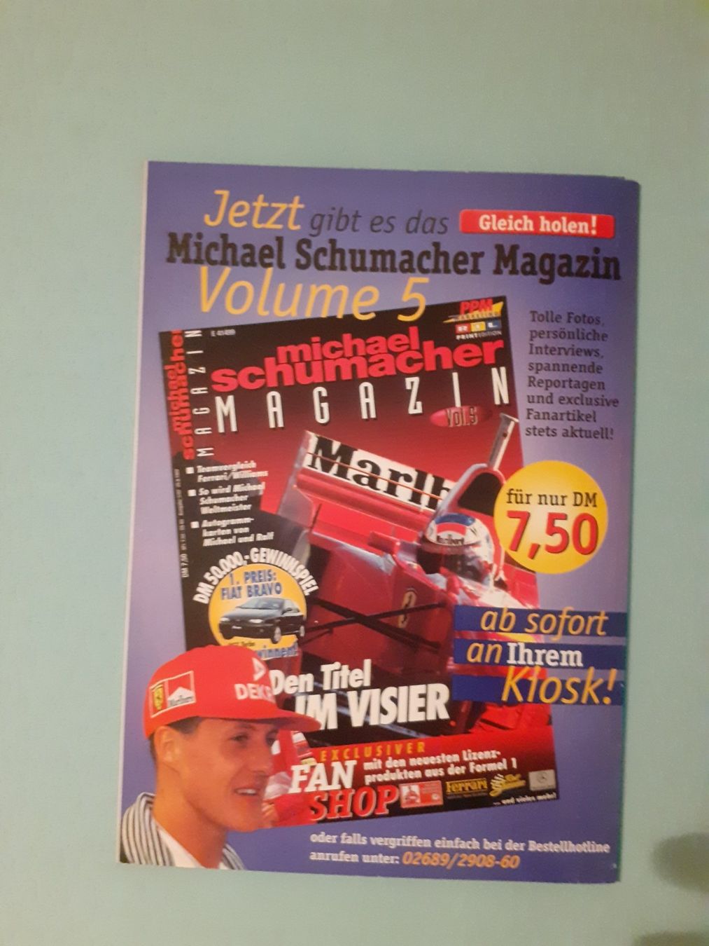 Riviste & Magazine: Programmheft Formel 1 GP Luxemburg "Nürburgring" 1997 – Usato da Aarburg venduto da Hktm 7