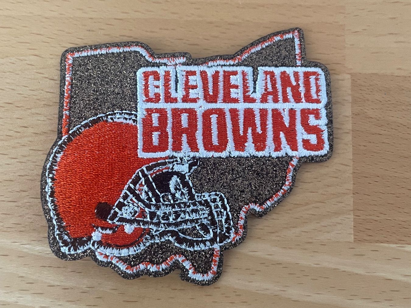 Insignes: NFL Cleveland Browns Patch Aufnäher Sticker – Neuf (Voir description) à Horn par abutre72