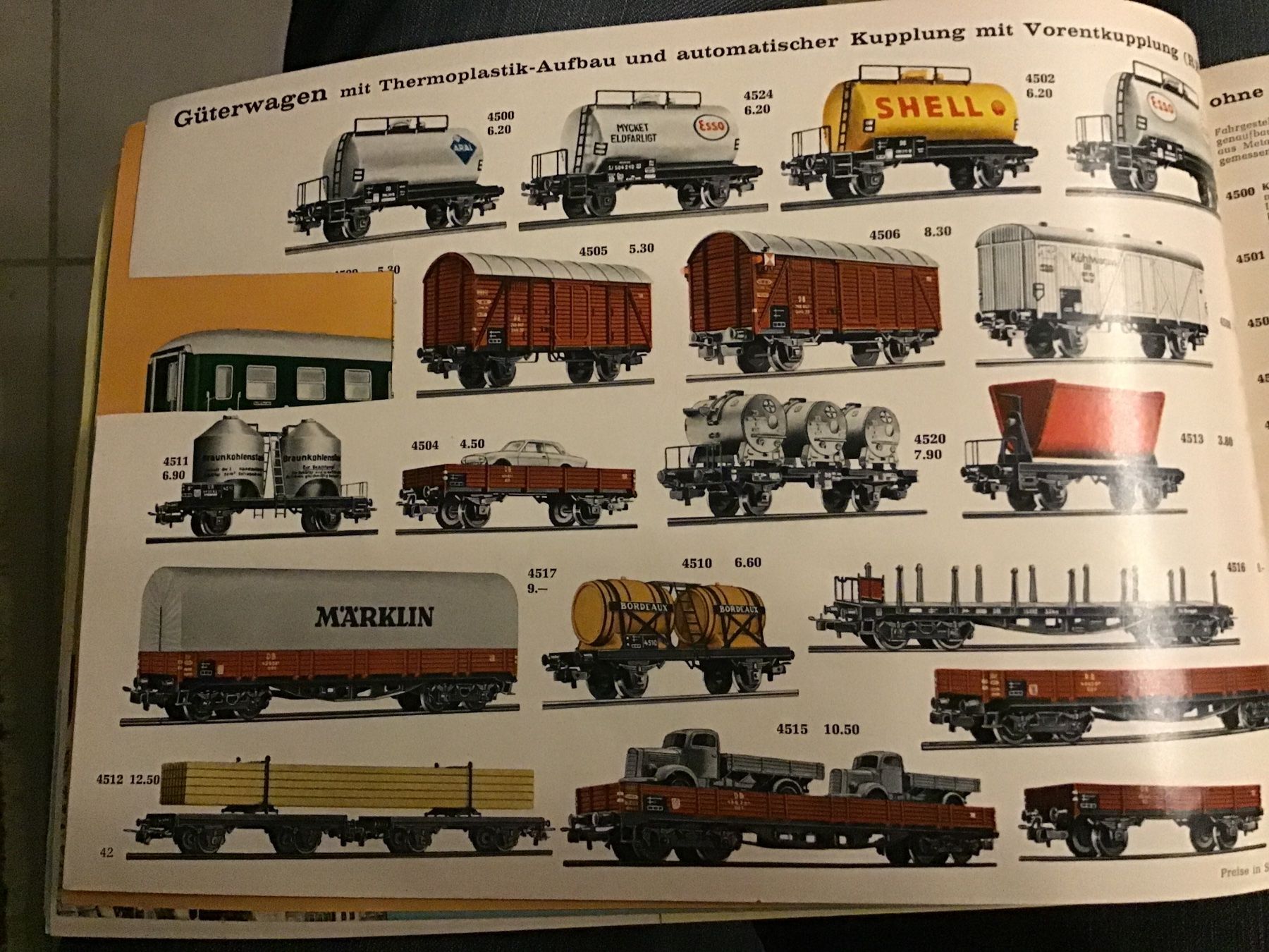 Märklin Documenti: Märklin Katalog ca. 1968 mit fehlendem Umschlag, – Usato da Scherzingen venduto da Starseller62 6