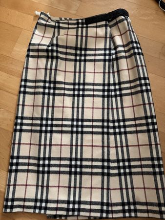 Burberry Jupe kariert beige Gr. 34 Zustand gut