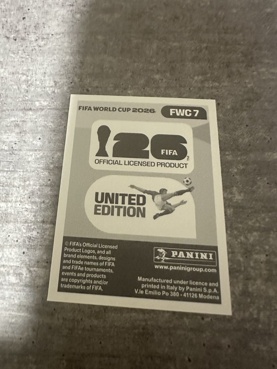 Panini Cartes à collectionner: FWC 7 , FIFA WORLD CUP 2026 PANINI  – Neuf (Voir description) à Frauenfeld par 1PegPeg1 1