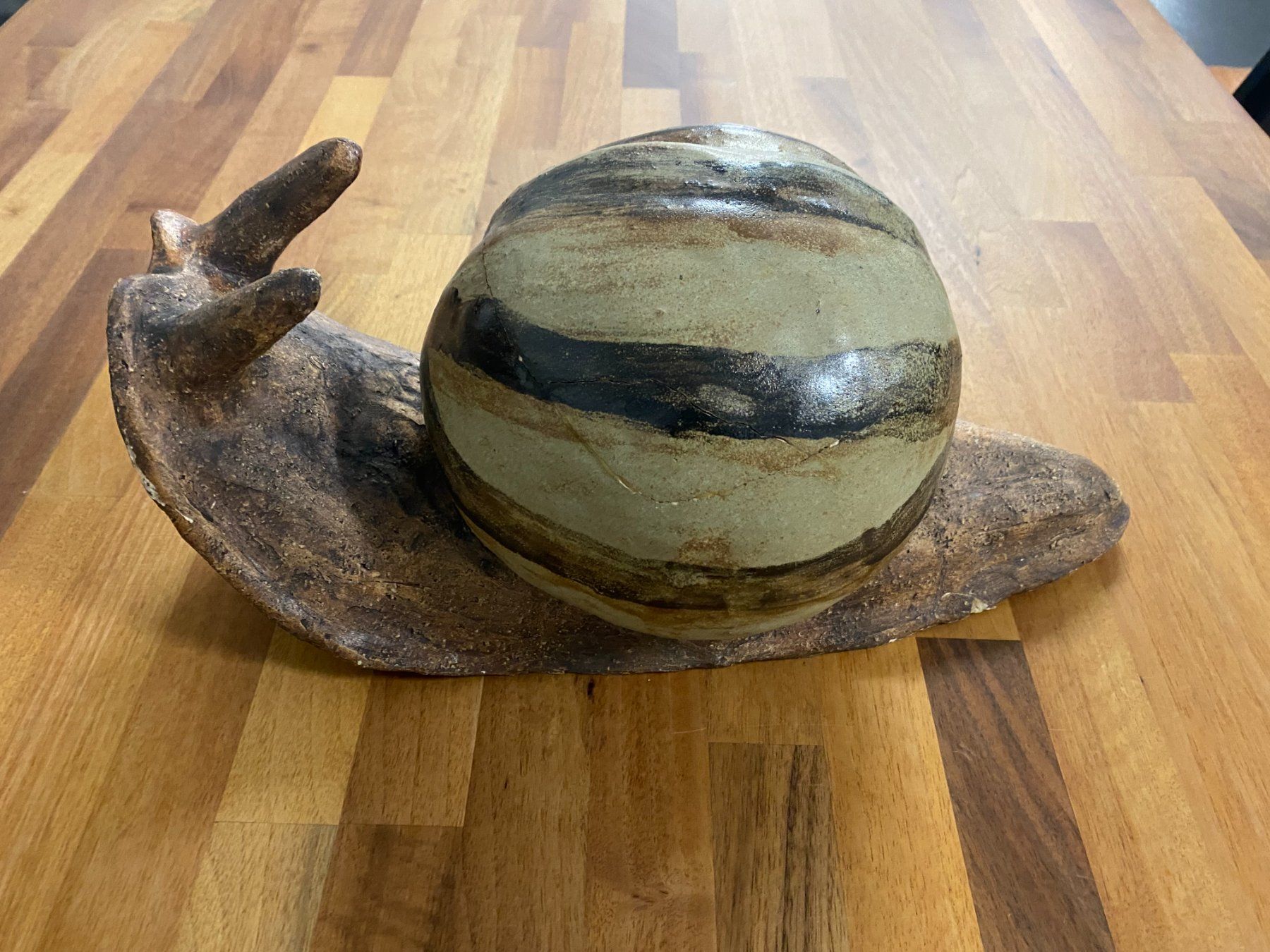 Statuette: Schnecke - aus Keramik/Ton – Difettoso da Gerolfingen venduto da Regenbogen88 3
