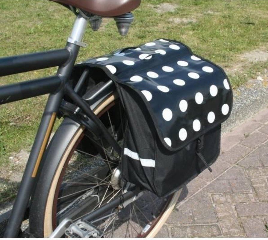 Pezzi di ricambio: Velo-Doppel-Gepäcktasche /32Liter/Punkte – Nuovo e nell'imballaggio originale da St. Gallen venduto da schnaeppchen-preise 1