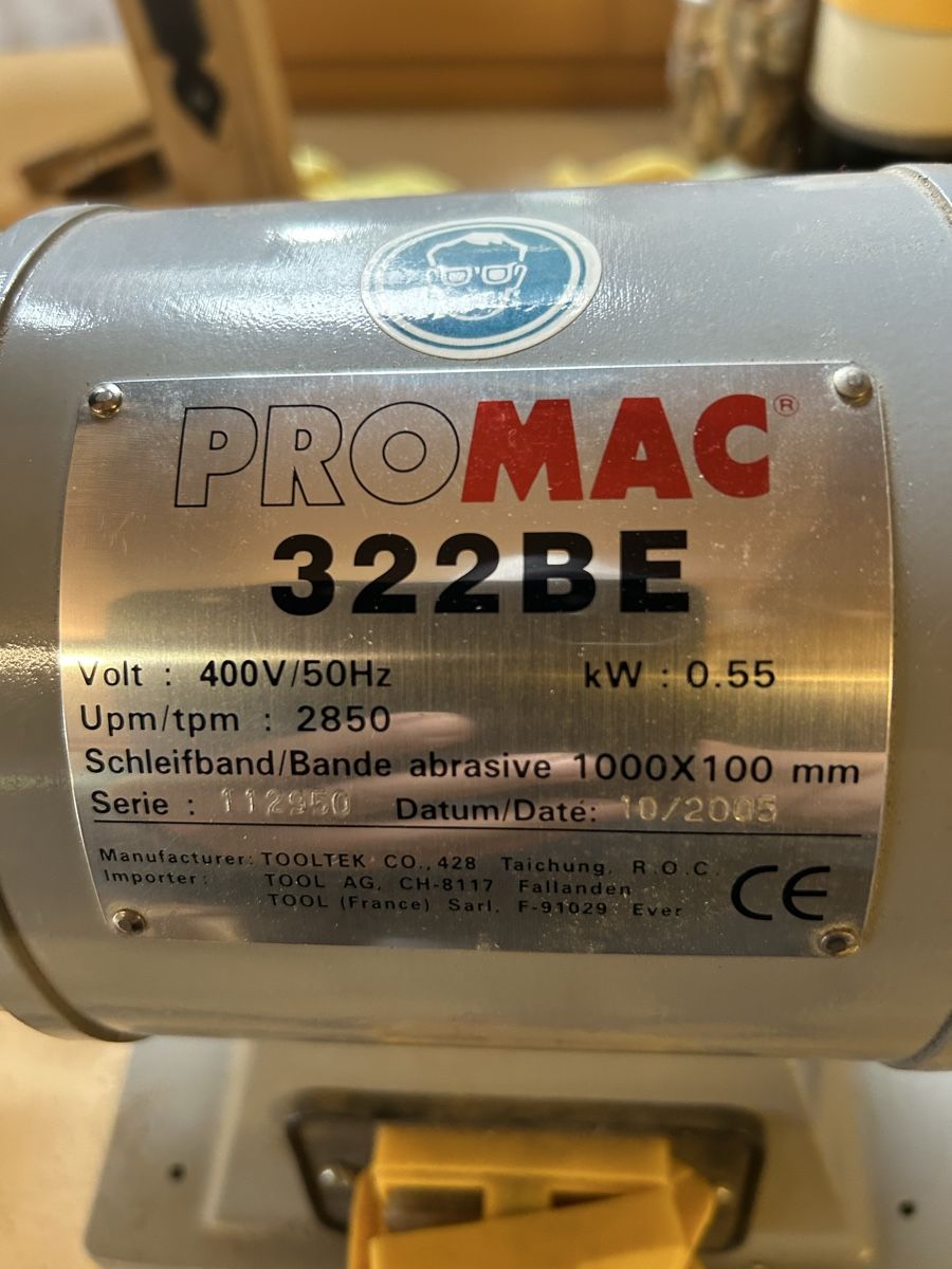 Promac Smerigliatrici & Lucidatrici: Pro Mac Bandschleifmaschine  – Usato da Gwatt (Thun) venduto da ate_6ng8 5