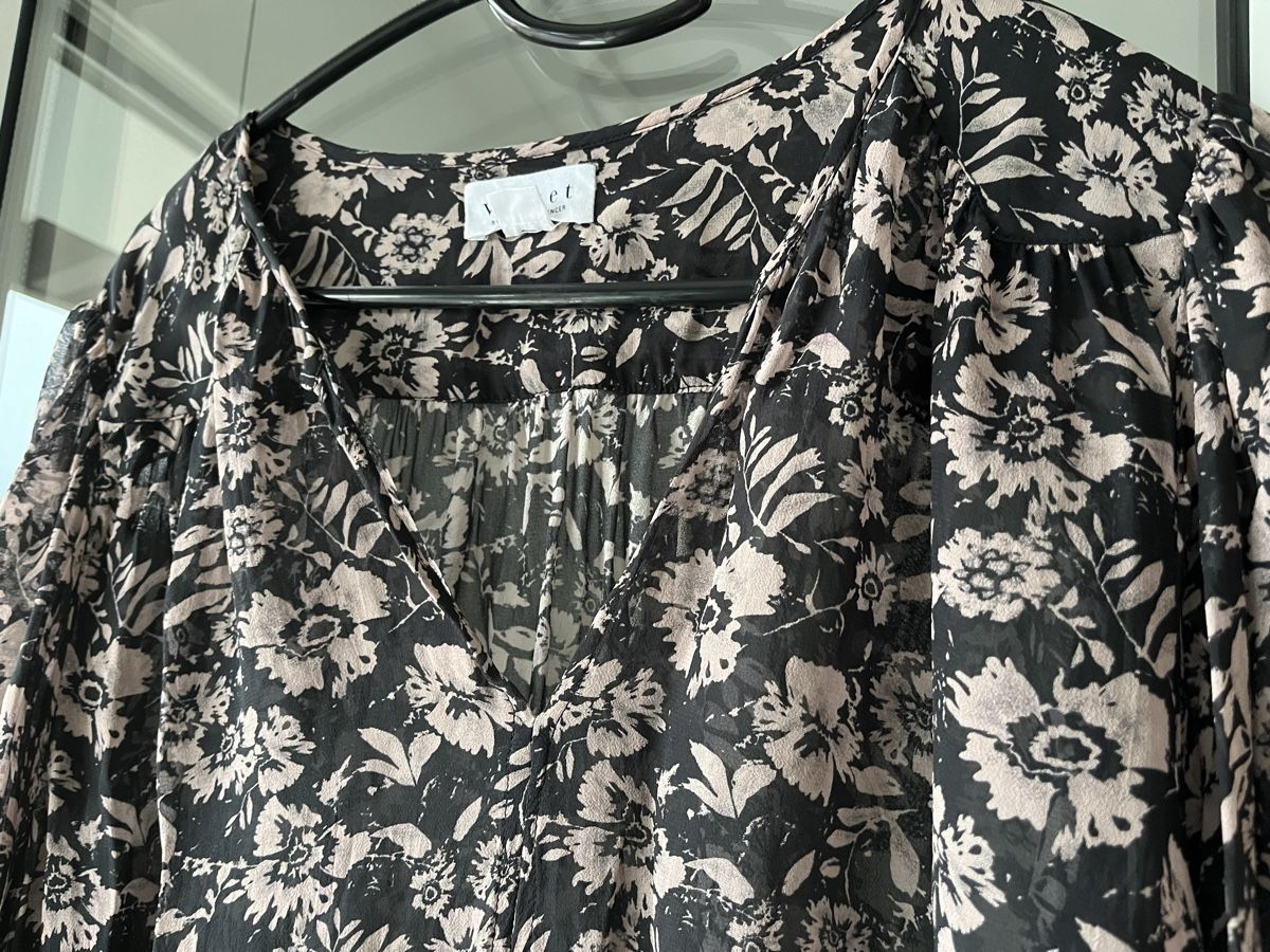 Camicette: Velvet Bluse mit Top Viscose Neu – Nuovo (secondo la descrizione) da Kerns venduto da osco01