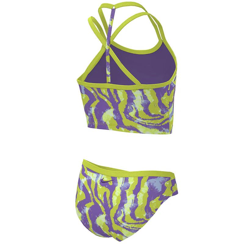 Costumi da bagno & Bikini: Nike Watercolor T-Crossback Midkini Mädchen – Nuovo e nell'imballaggio originale da Spiez venduto da Outlet-King 2