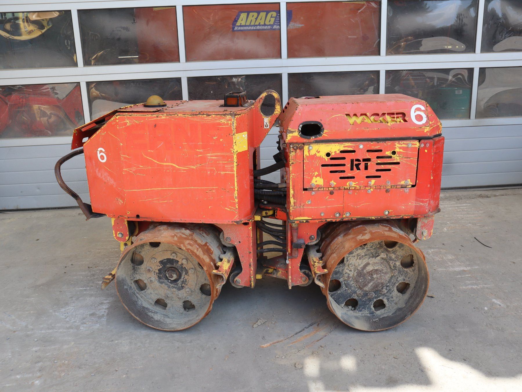 Wacker Neuson Tutte le macchine: Wacker RT820 Grabenwalze – Usato da Hasle LU venduto da Arag08 1