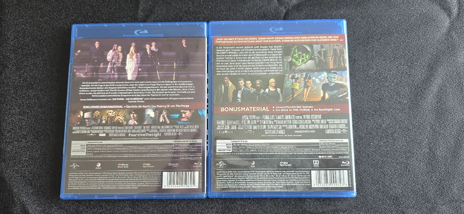 Tutti i DVDs: Blu-Ray Filme: The Purge 1&3 – Usato da Doppleschwand venduto da Bennox94 1