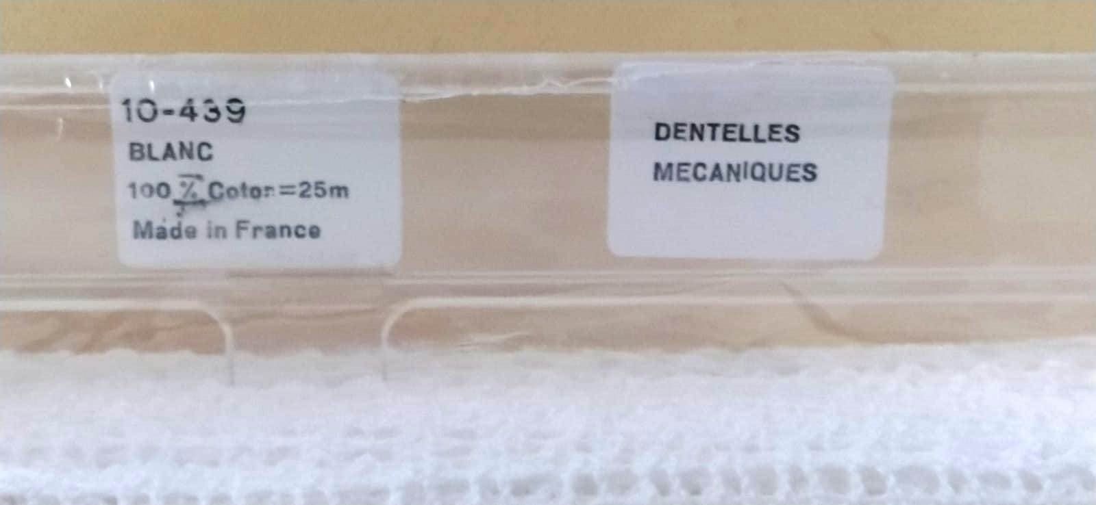 Tessuti: Tüllspitze Dentelle mécanique- 25 Meter - – Nuovo e nell'imballaggio originale da Zürich venduto da -italo- 1