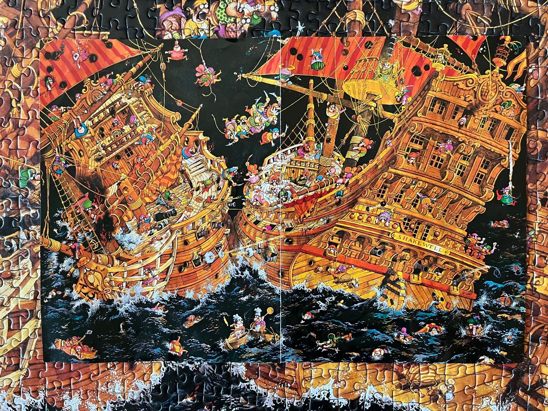 Heye Puzzles: Heye Puzzle Loup Captain Flints Party – D'occasion à Zürich par Gurkis 2