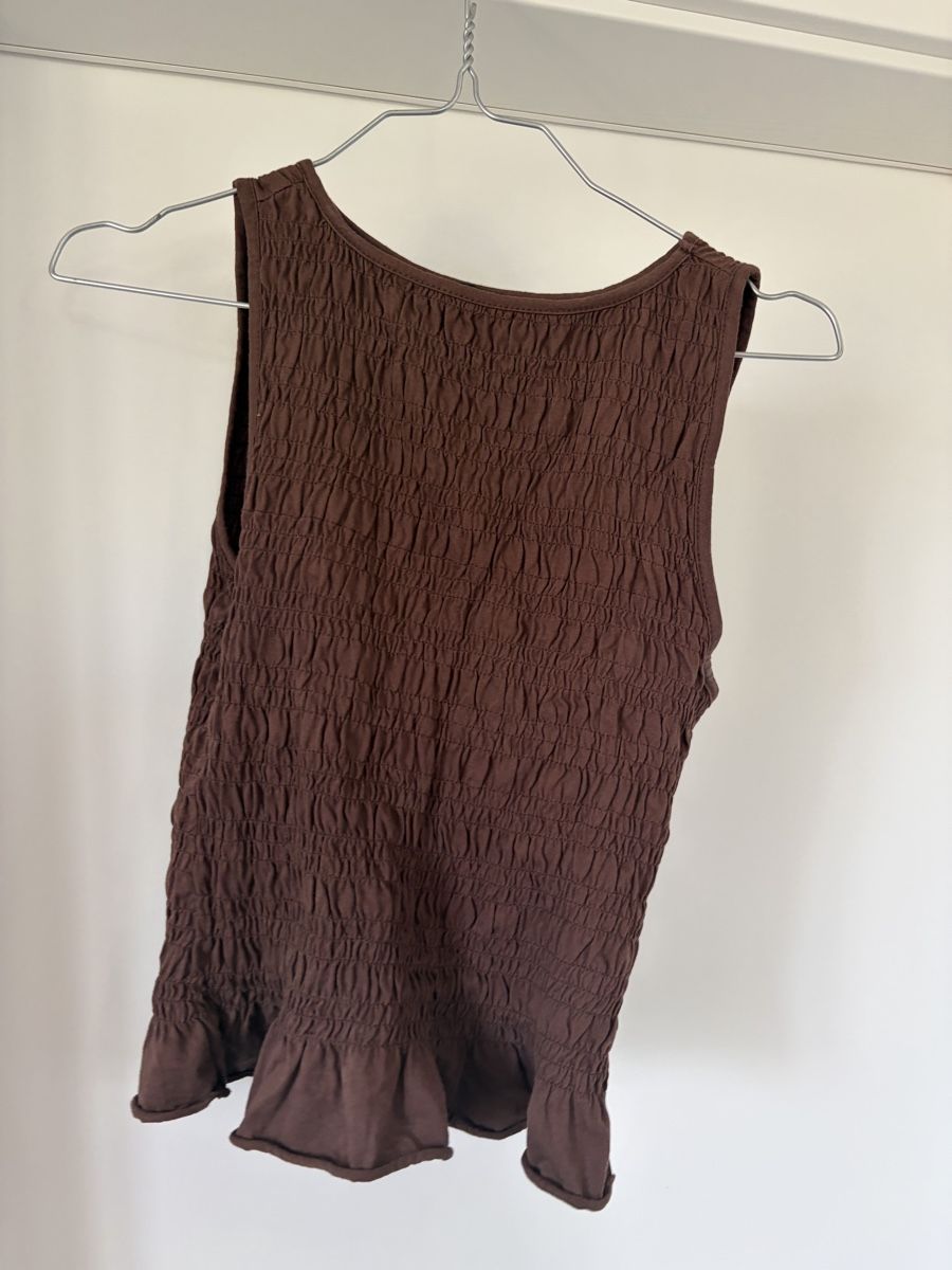Stradivarius Tops: Braunes Stradivarius Top – D'occasion à Maienfeld par saoma123