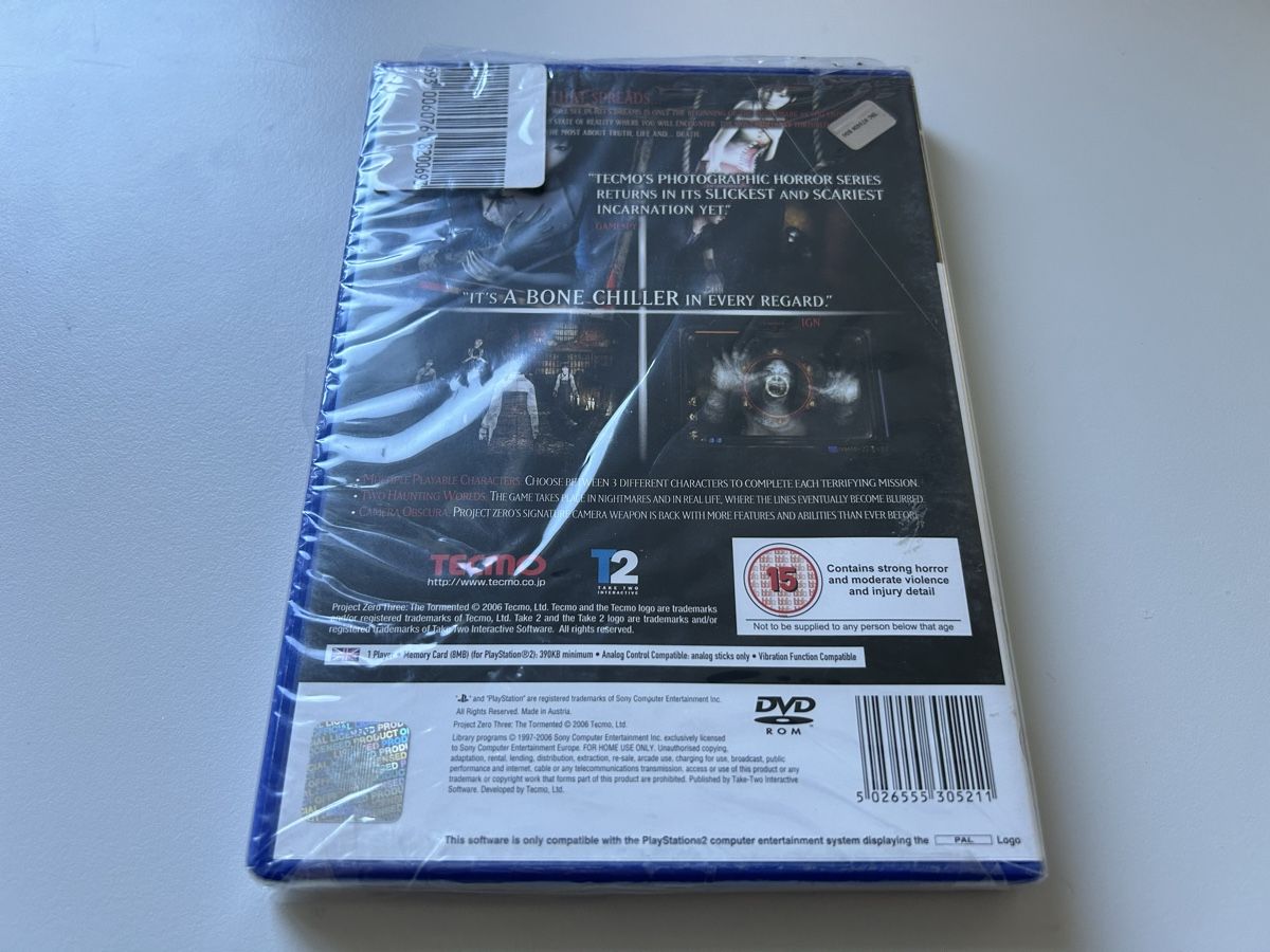 Sony Spiele: SEALED Project Zero 3 Sony Playstation 2 PS2 Spiel – Neu (gemäss Beschreibung) aus Belp von retrovideogamers 2