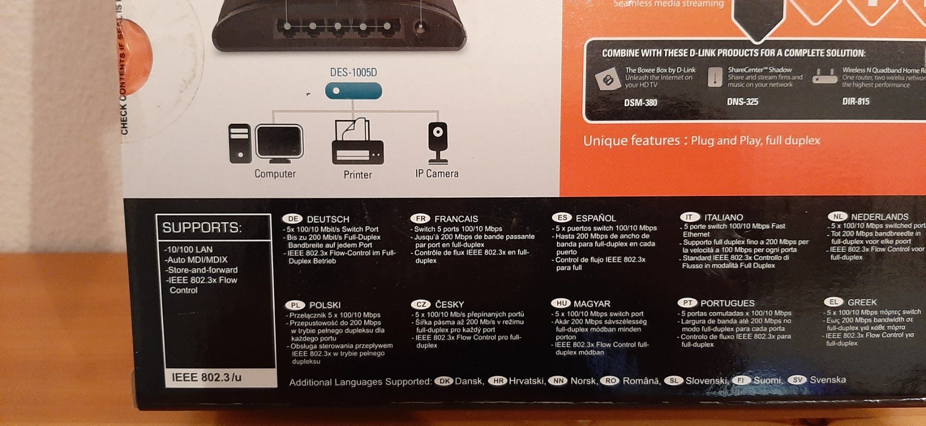 Dlink Hub & Switch: Verkaufe D - Link Switch und roline - Hub, beides neu – Nuovo e nell'imballaggio originale da Wiesendangen venduto da pau_56xn 6