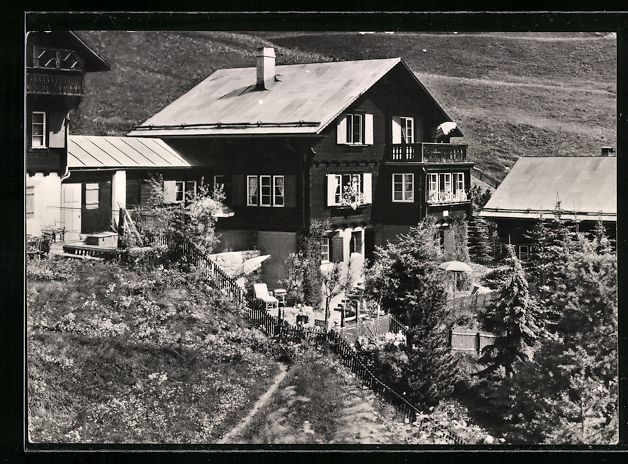 Cartoline postali: St. Moritz, An der Privat-Pension Bossha – Usato da Berlin venduto da bartko-reher