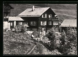 St. Moritz, An der Privat-Pension Bossha
