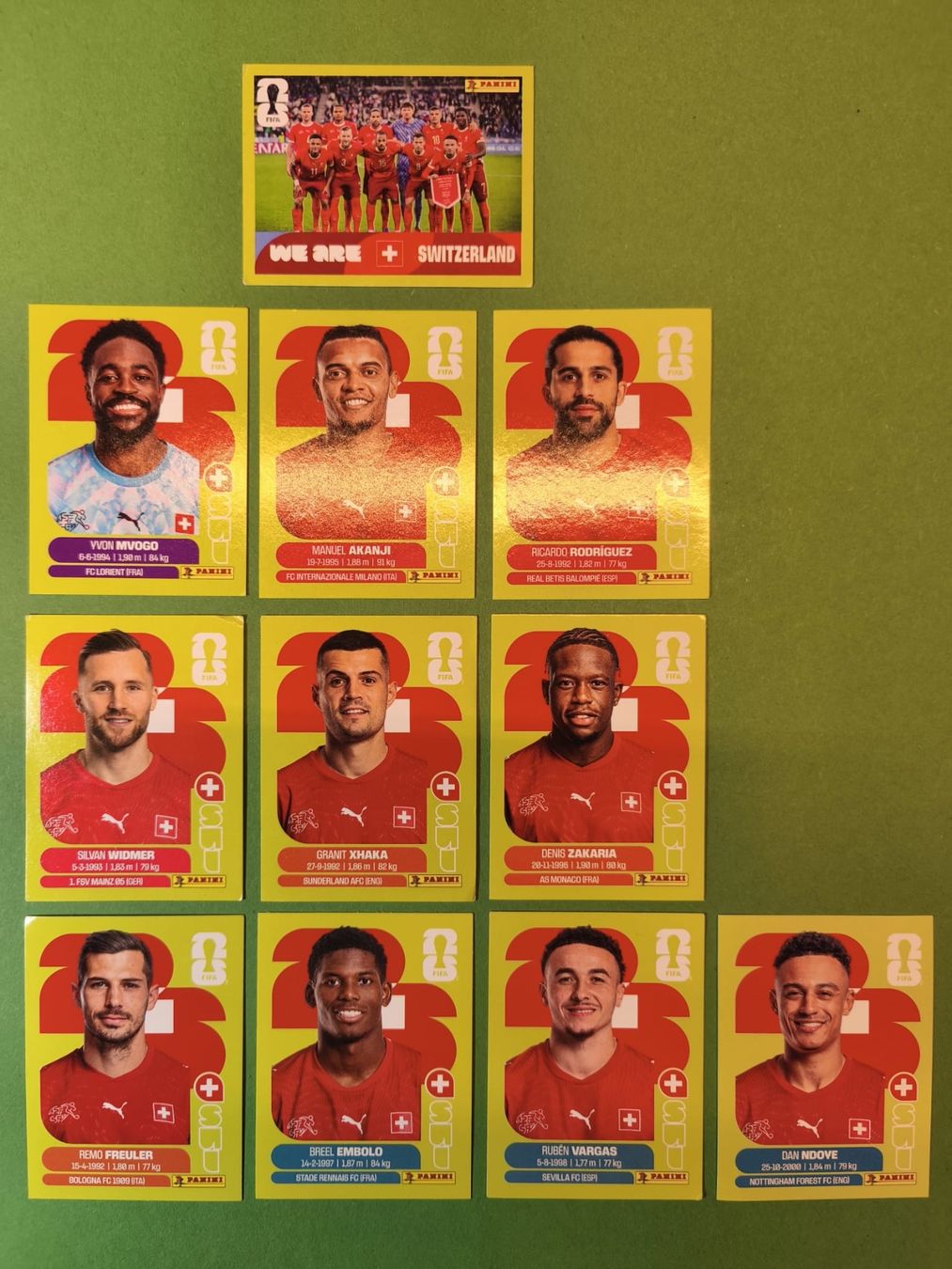 Panini Carte collezionabili: Panini WM 2026 Team Schweiz – Usato da Altendorf venduto da mareas02