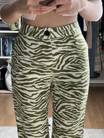 Zebra Print Pants