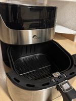 Heissluftfritteuse Ohmex schwarz silber guter Zustand