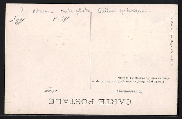 Cartoline postali: Foto-AK Ballons mit Zuschauermenge – Usato da Berlin venduto da bartko-reher 1