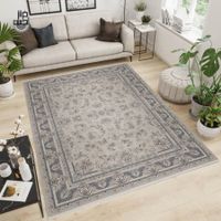 Schöner Orientteppich Perser Teppich beige Wohnzimmer