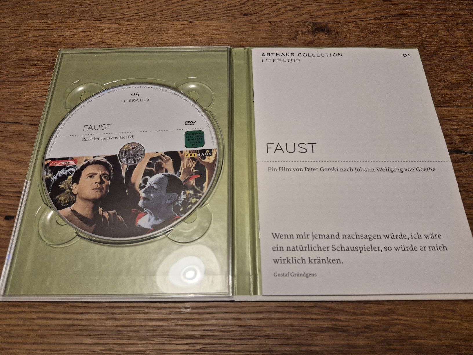 Alle DVDs: Faust - Peter Gorski - Arthaus Collection (DVD) – Gebraucht aus Oberembrach von giu_7ksd 2
