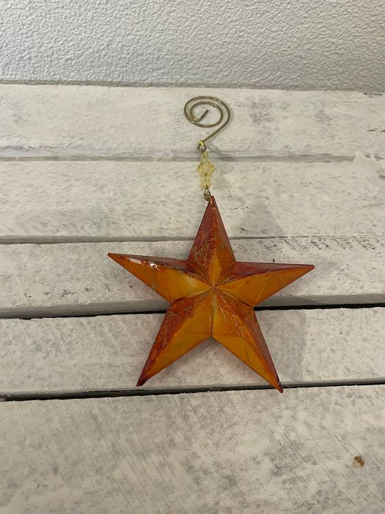 Weihnachtsstern zum Aufhngen am Weihnachtsbaum, ca. 9x9 cm (Neu und  originalverpackt) in Embrach fr CHF 1  mit Lieferung auf Ricardo kaufen