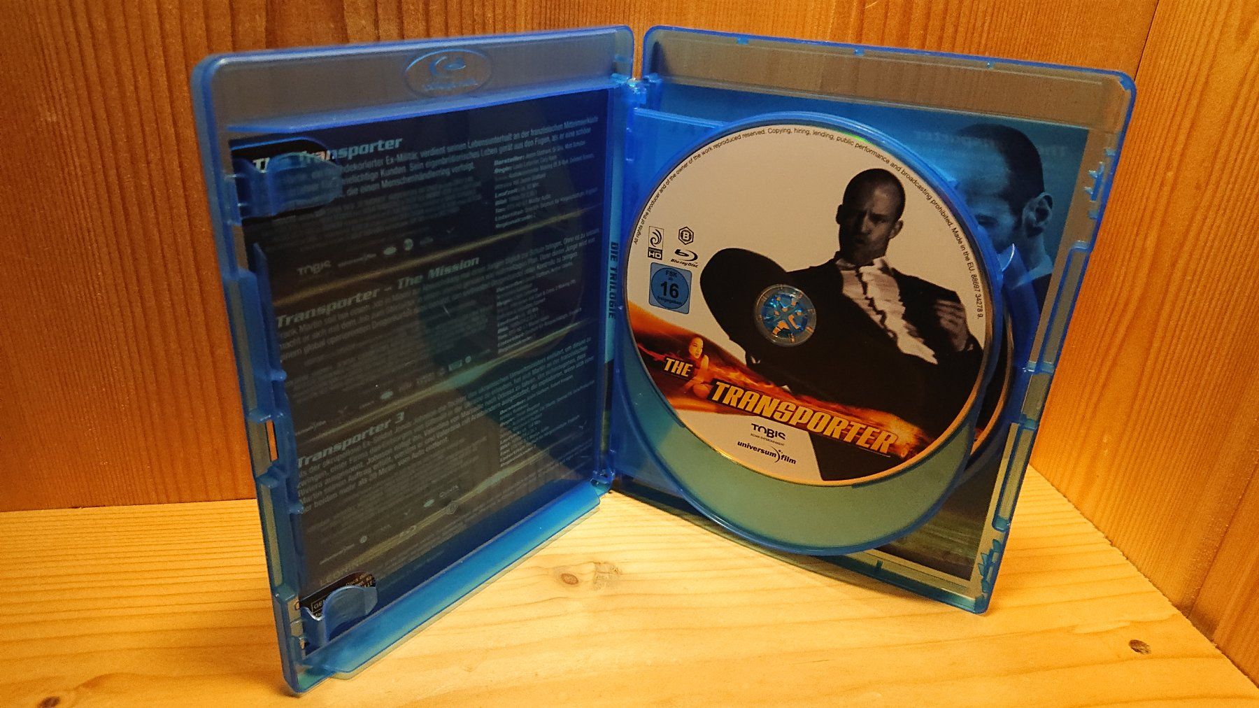 Tutti i DVDs: TRANSPORTER 1 bis 3 auf Blu-Ray mit Jason Statham – Usato da Wilderswil venduto da Exebub 4