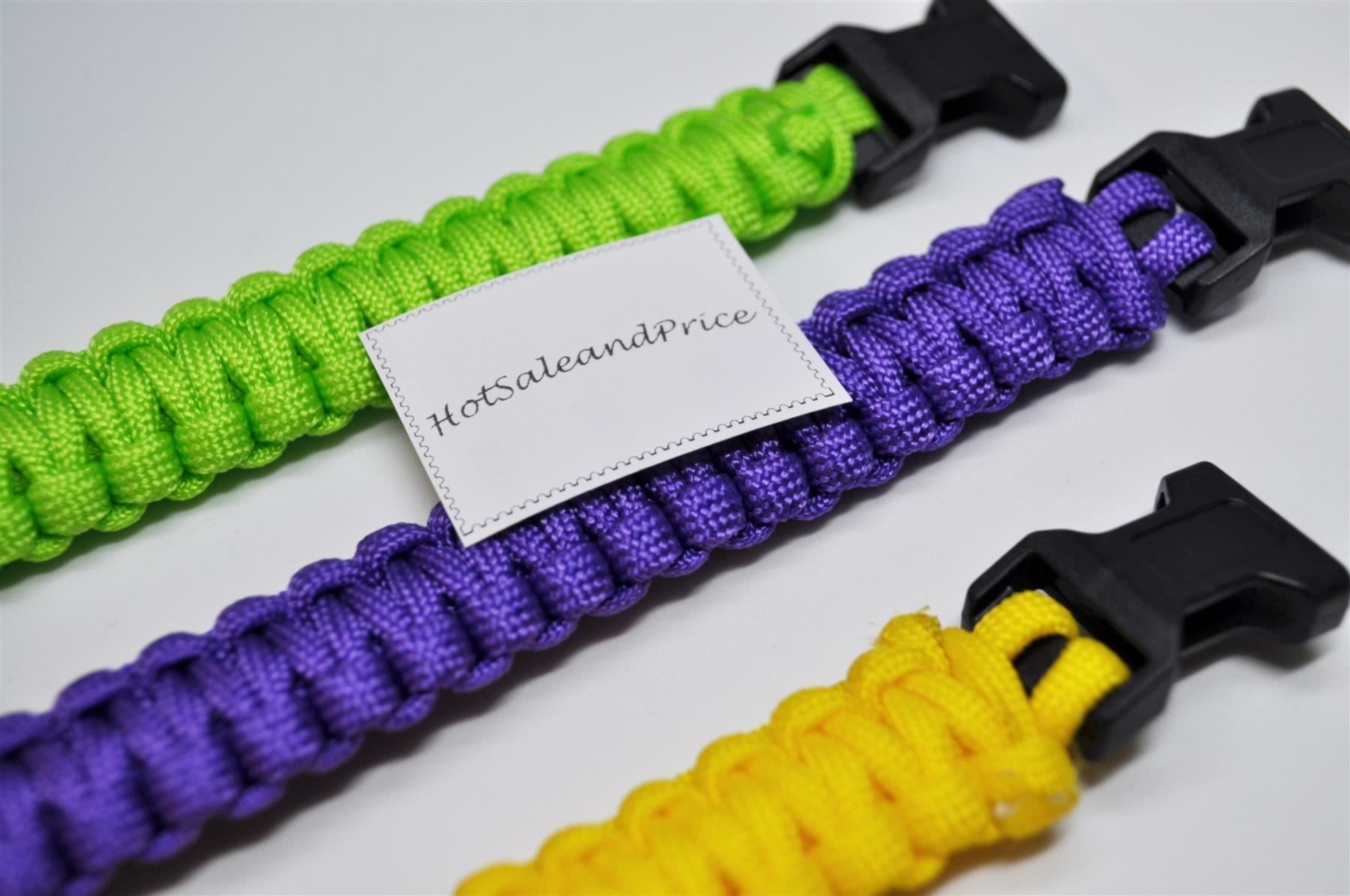 Corde: 3x Paracord Rettungsseile Nylon – Nuovo e nell'imballaggio originale da Courlevon venduto da HotSaleandPrice 3