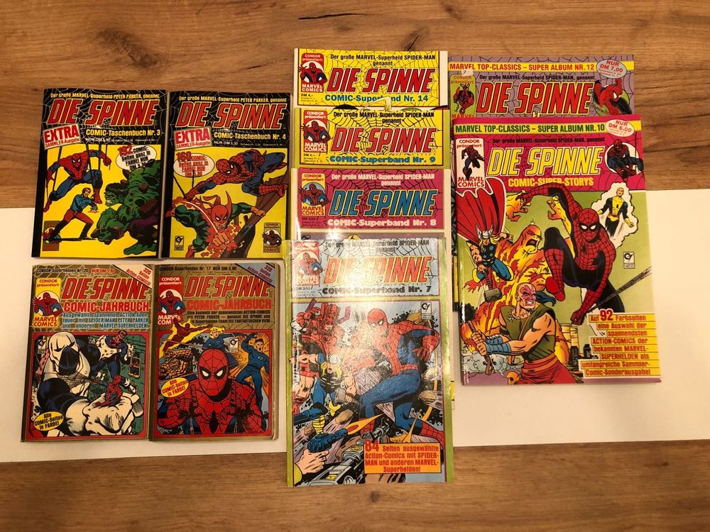 Div. Comic Hefte/Taschenbücher/Jahrbücher/Superbänder (Gebraucht) in ...