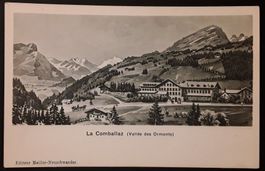 Carte  de La Combalaz Vallée des Ormonts