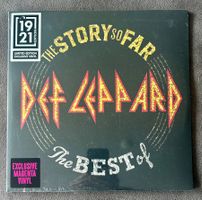 DEF LEPPARD „The Story So Far“ LTD ED MAGENTA 2LP VINYL HMV!