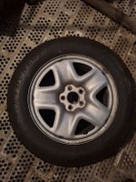 4 jantes tôle + pneus dunlop hivers
