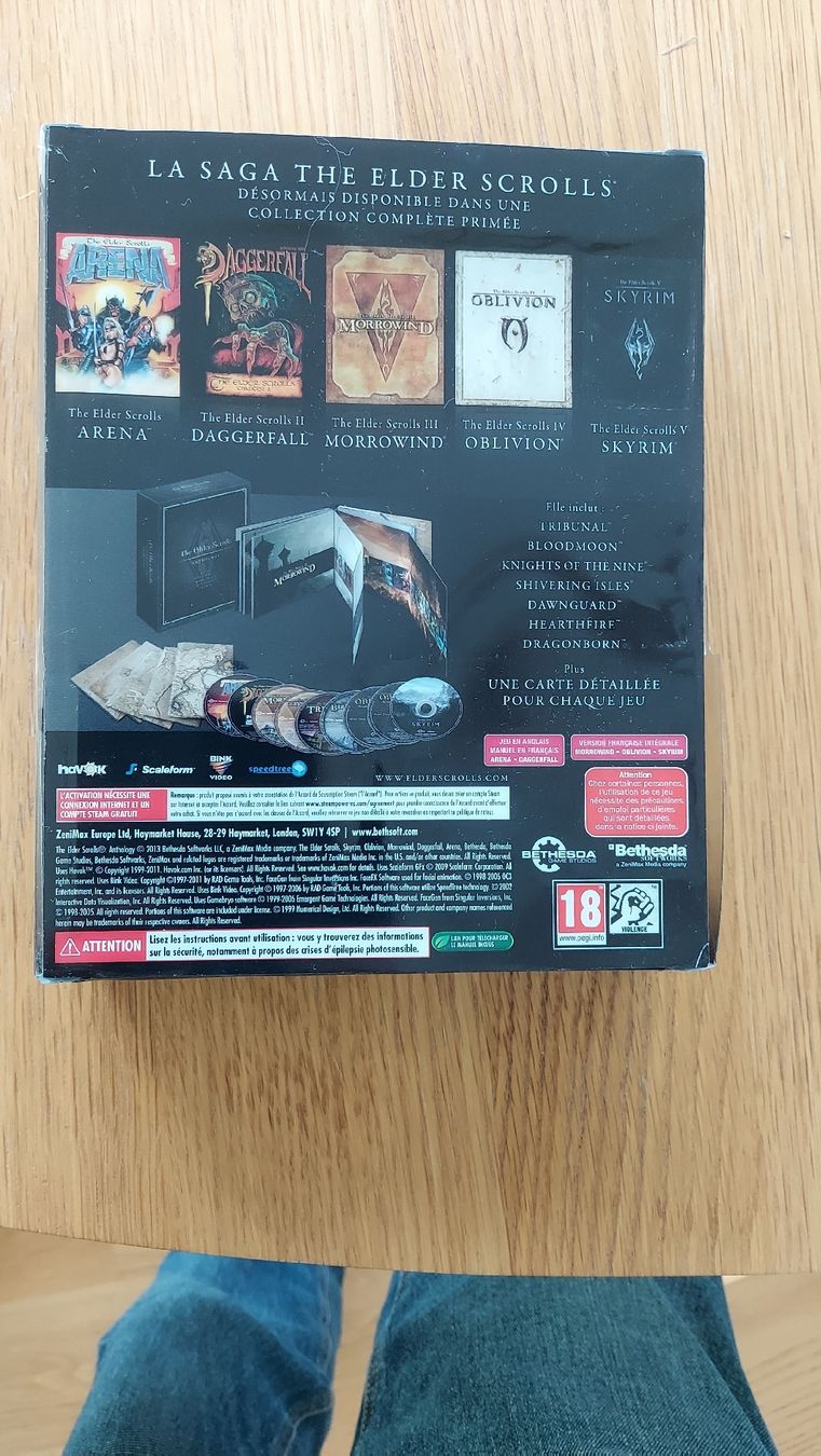 Giochi: The Elder Scrolls Anthology PC - Collection Ultime! – Nuovo (secondo la descrizione) da Matran venduto da Swiss_Stuff_Store 1