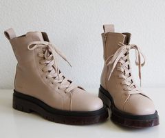 COPENHAGEN | NEU Plateau Lederboots 39 | Leder Boots Herbst