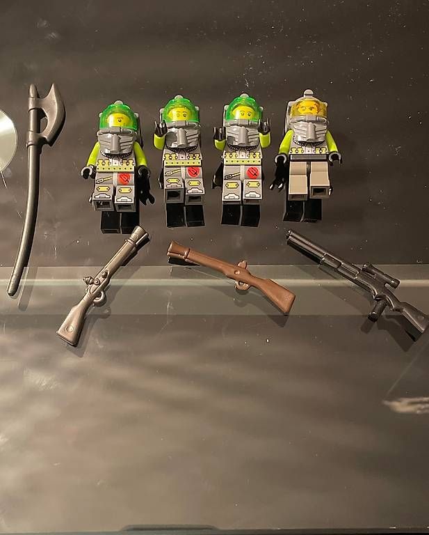Lego Figuren: LEGO Figuren Atlantis Diver 4 Stk . – Gebraucht aus Zürich von satirusaiki