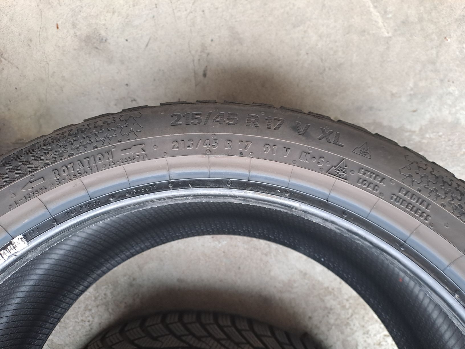 Pneumatici & Ruote complete: Continental TS870 215/45-17 – Usato da Wallenwil venduto da Haselberg 4