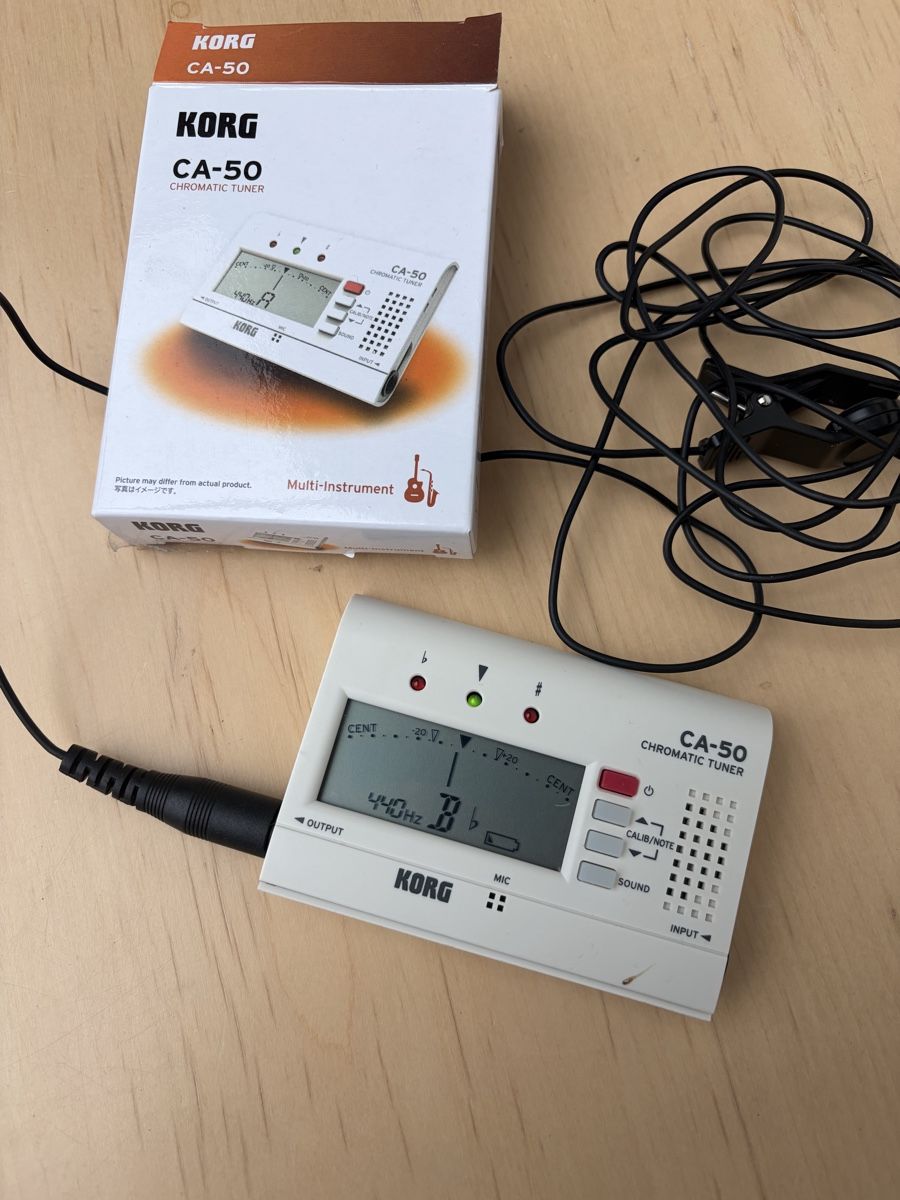 Korg Misurare: Korg CA-50 Stimmgerät – Usato da Gümligen venduto da Nila80 1