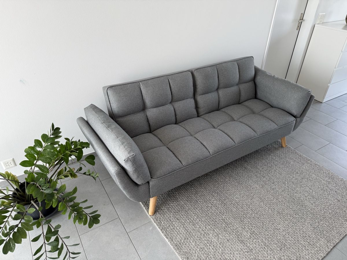 Divani: Bettsofa grau – Usato da Goldau venduto da mar_spt6