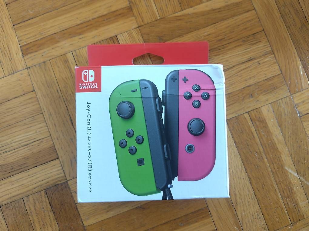 Nintendo Controller: NEU! Nintendo Switch Joy Con grün/pink – Nuovo e nell'imballaggio originale da Wohlen AG venduto da gnabbr