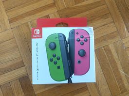 NEU! Nintendo Switch Joy Con grün/pink