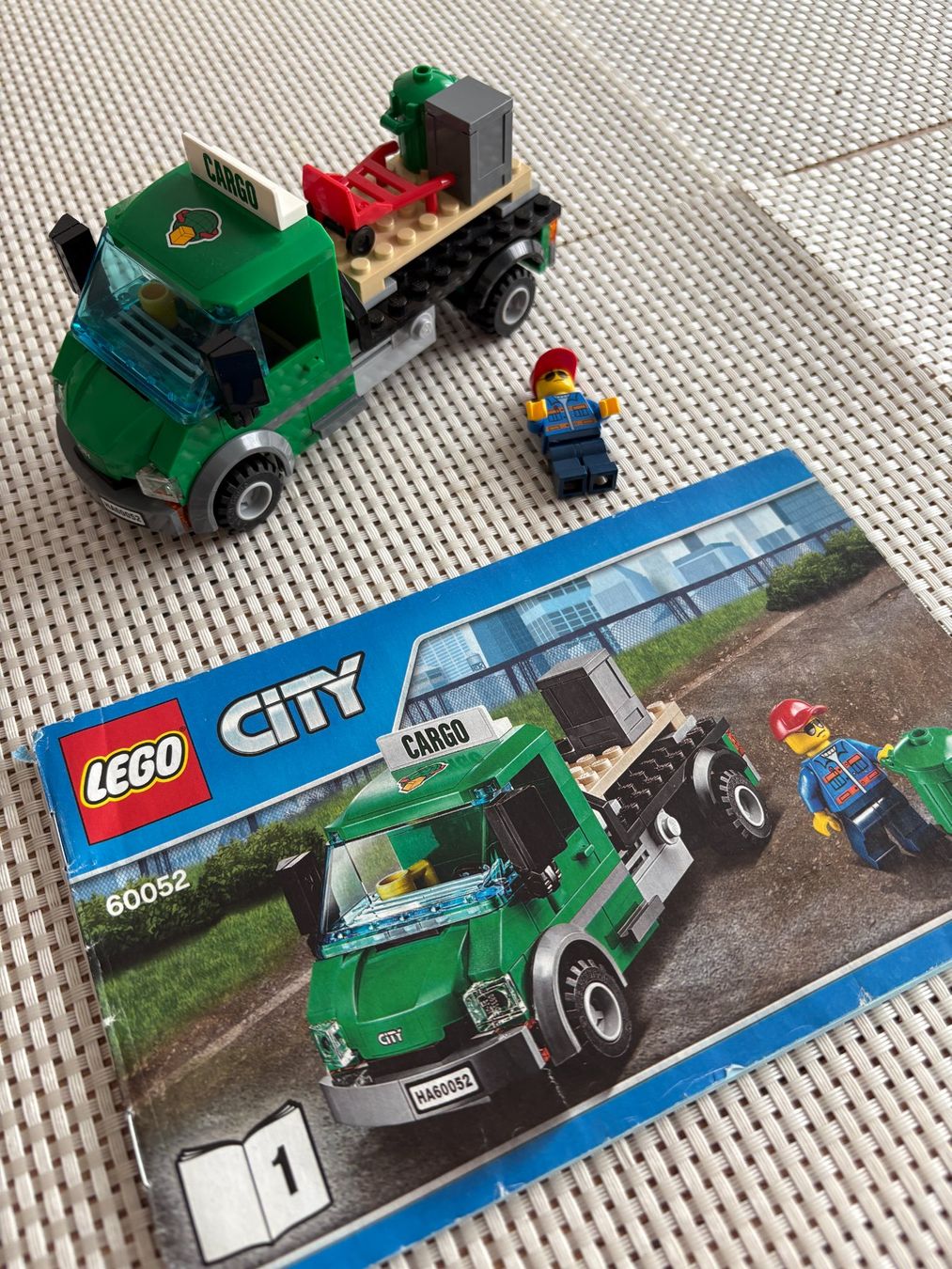 Lego City 60052 Truck Cargo Abfallwagen (D'occasion) à Buochs pour