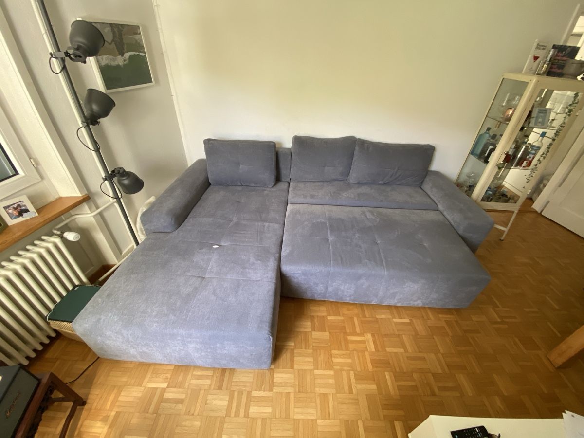Divani: Graues Ecksofa mit Bettfunktion & Stauraum – Usato da Zürich venduto da NiTo2021 4