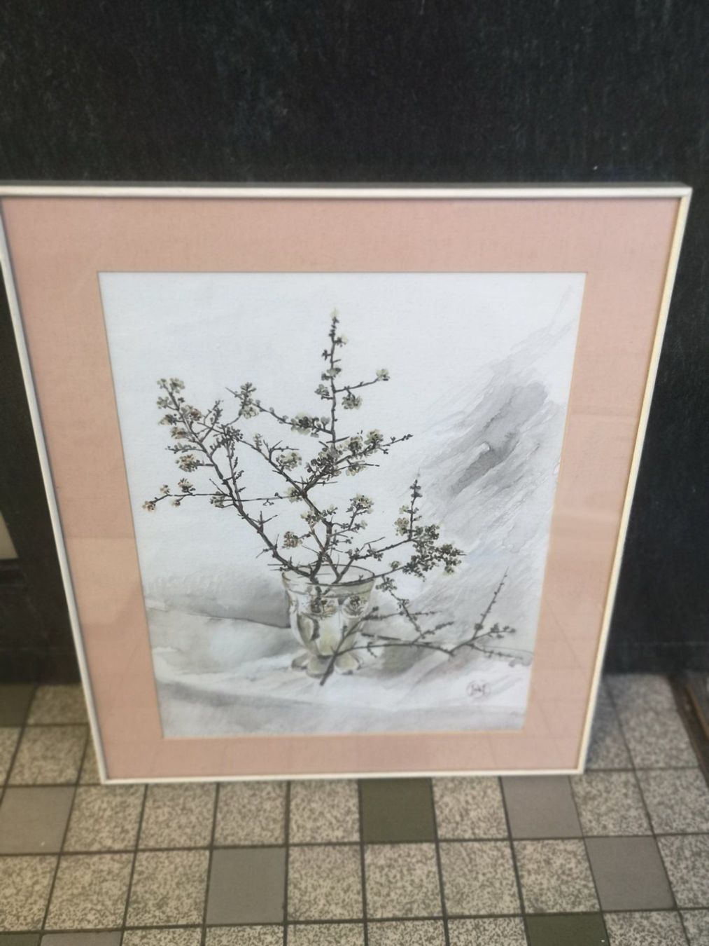 Dipinti: AQUARELLE SIGNÉE Probablement Chine – Usato da Genève venduto da Qanil77