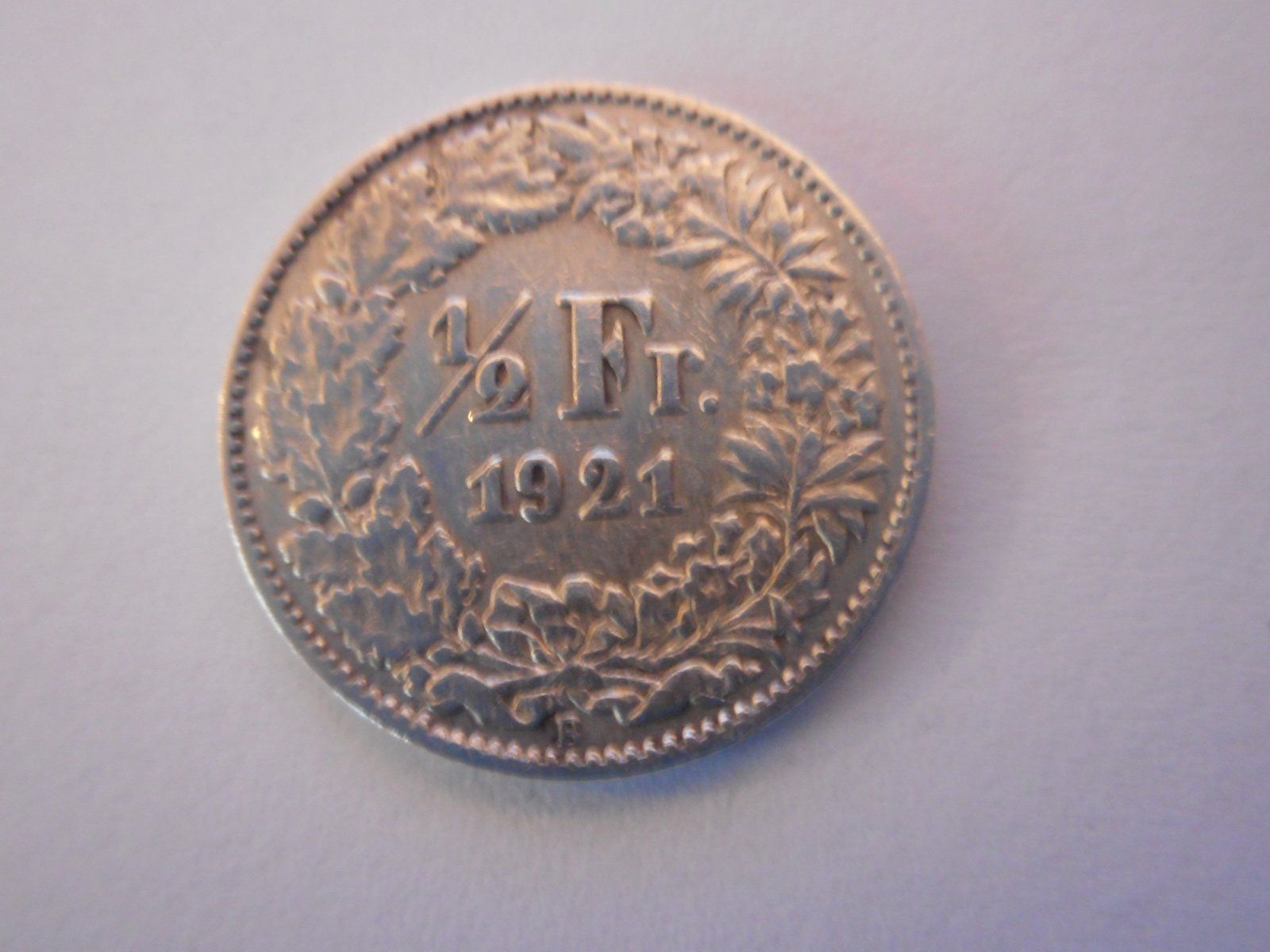 Tutti le monete: 50 Rp. 1921 silber – Usato da Kriegstetten venduto da pizlad2010