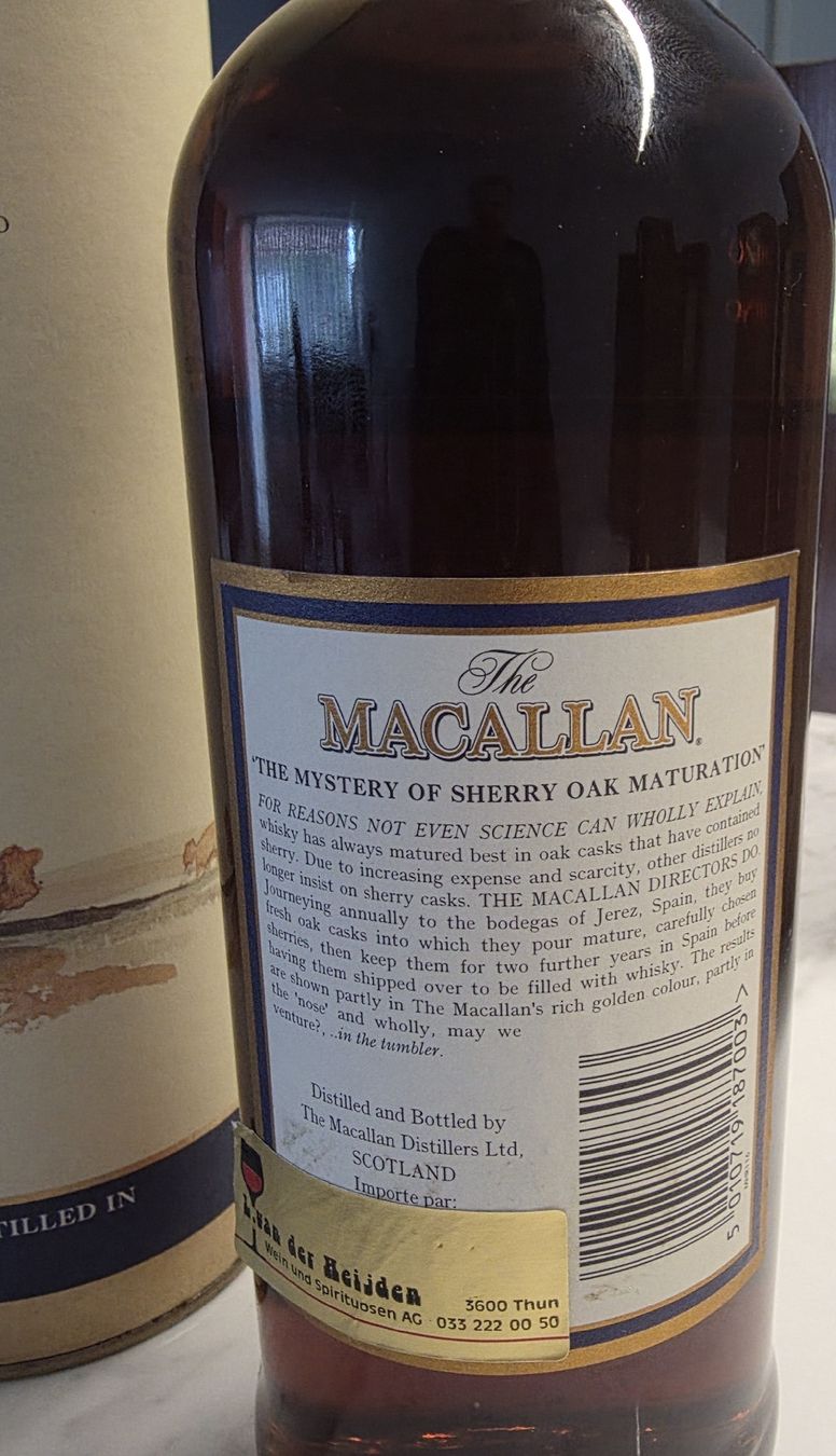Bevande alcoliche: MACALLAN 1985 18 YEARS OLD – Nuovo e nell'imballaggio originale da Heimberg venduto da mir_wc2p 6